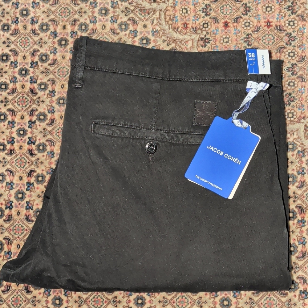 Jacob Cohen Men's Dark Chinos